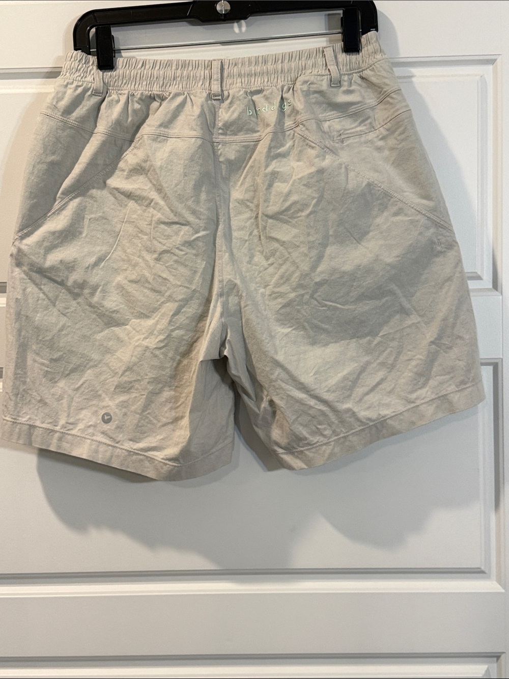 Birddogs Shorts Mens Khaki Built In Liner Athletic Stretch Boom Boomstick Large - Picture 2 of 5